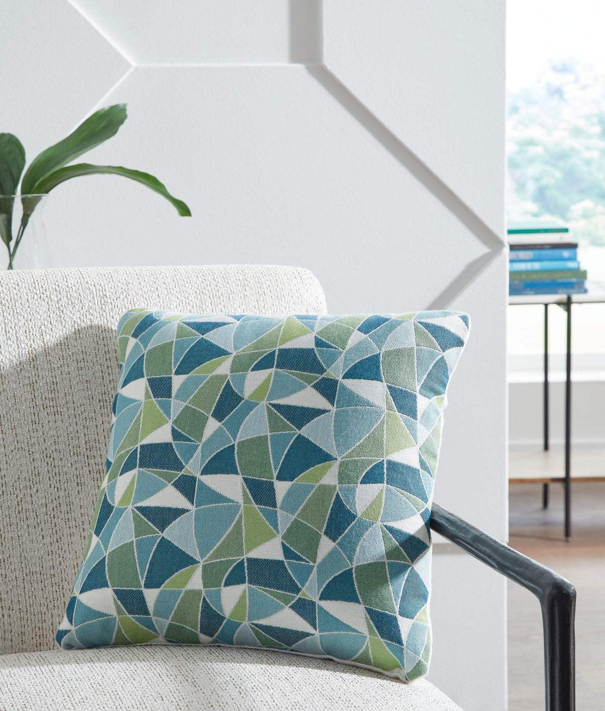 Seanow Next-Gen Nuvella - Pillow (Set of 4) - Green / Turquoise / White — view 2