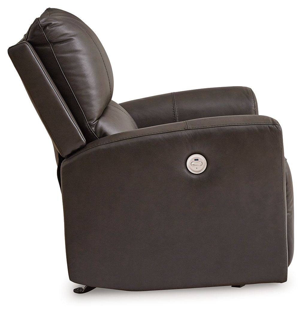 Boxmere - Power Rocker Recliner - Storm — view 5