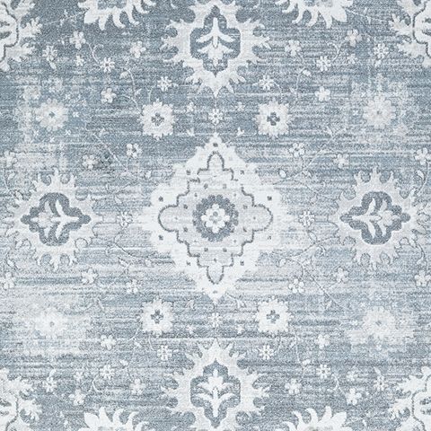 Avanworths - 8' x 10' Washable Rug - Blue / Gray / Ivory โ view 5