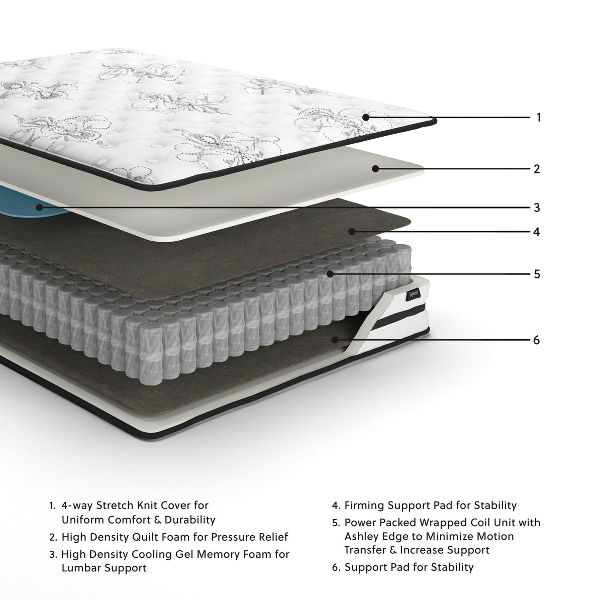 Chime 10 Inch Hybrid Hybrid Mattresses โ view 23