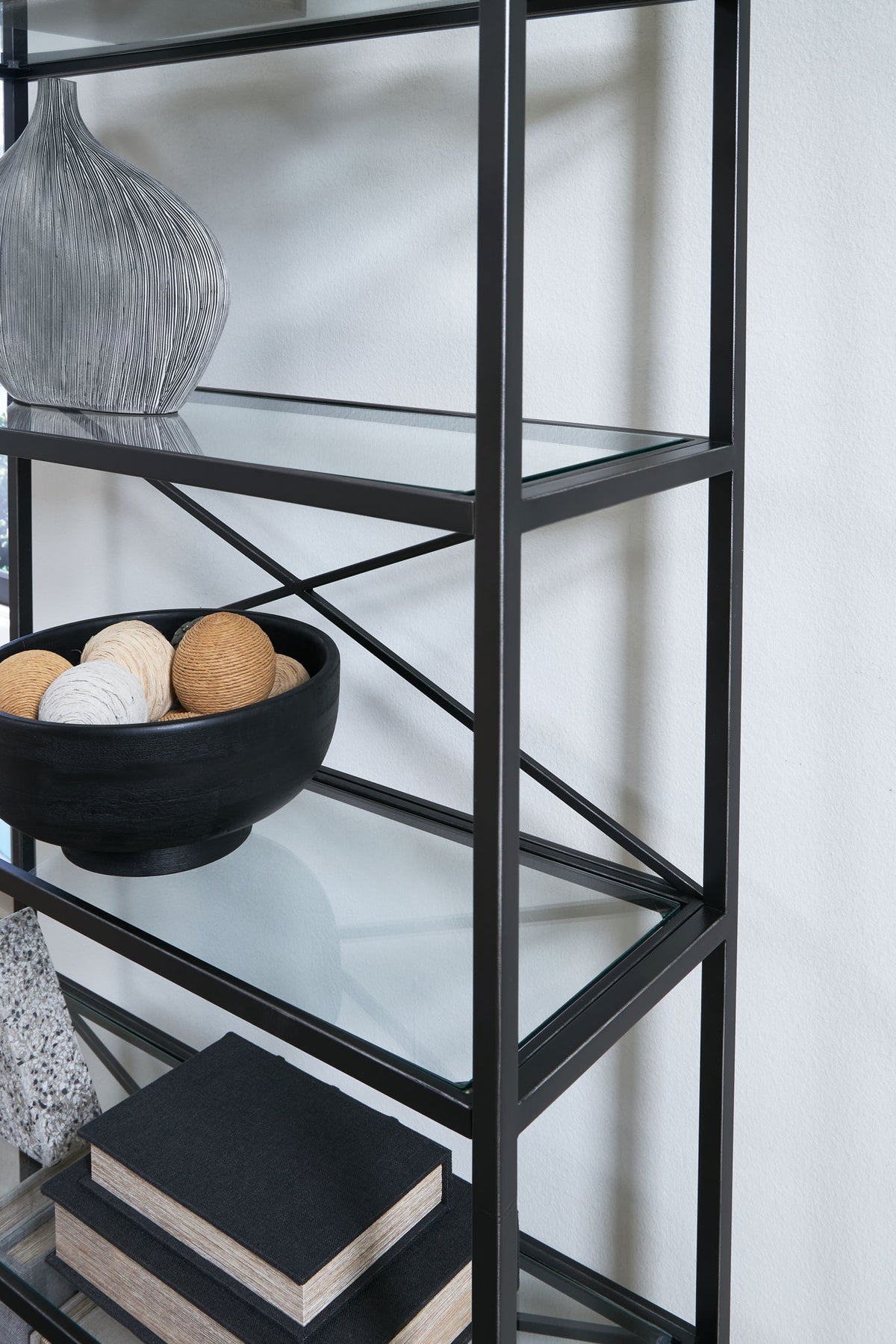 Dakerwell - Bookcase - Antique Black — view 3
