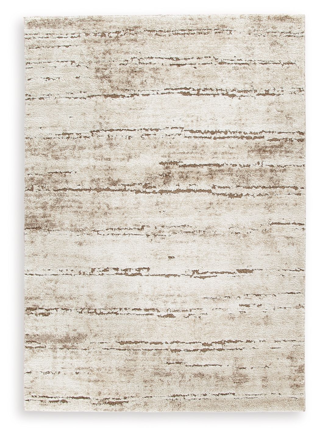 Kasney - 5' x 7' Rug - Cream / Brown