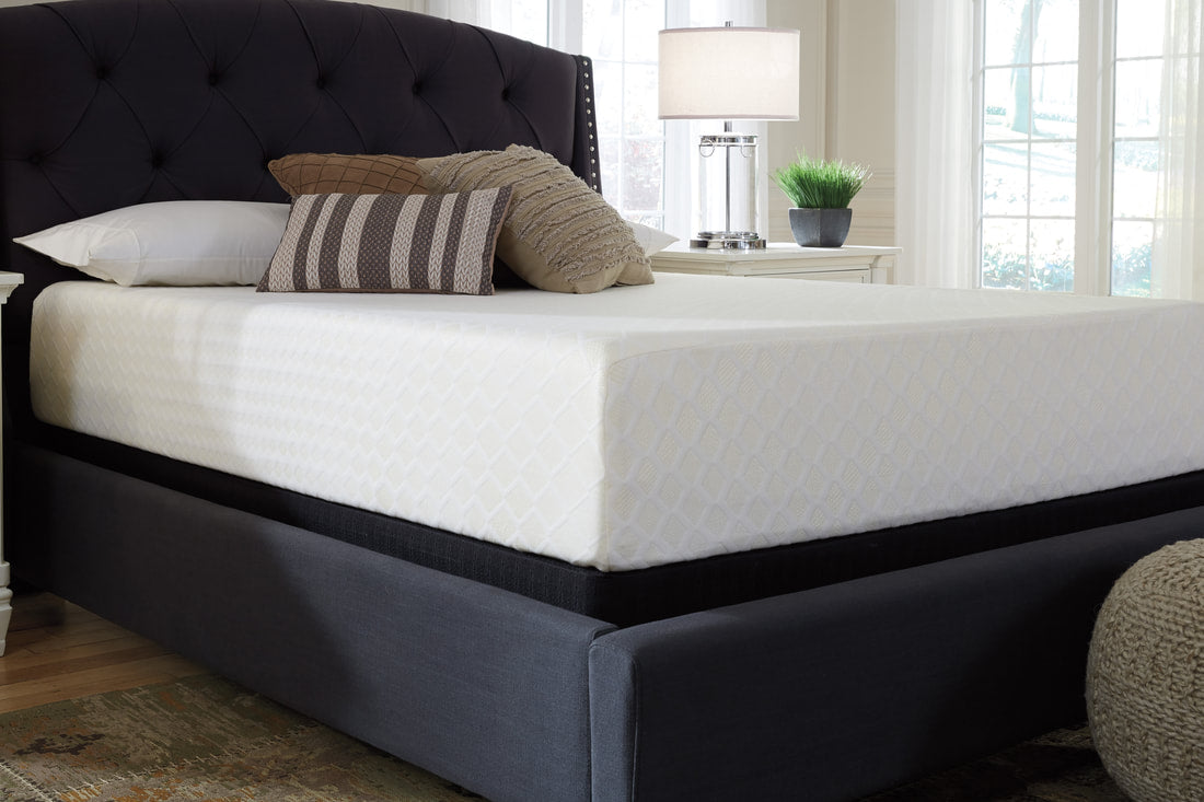 M727 12" Plush Memory Foam Mattress — 10-Year Warranty
