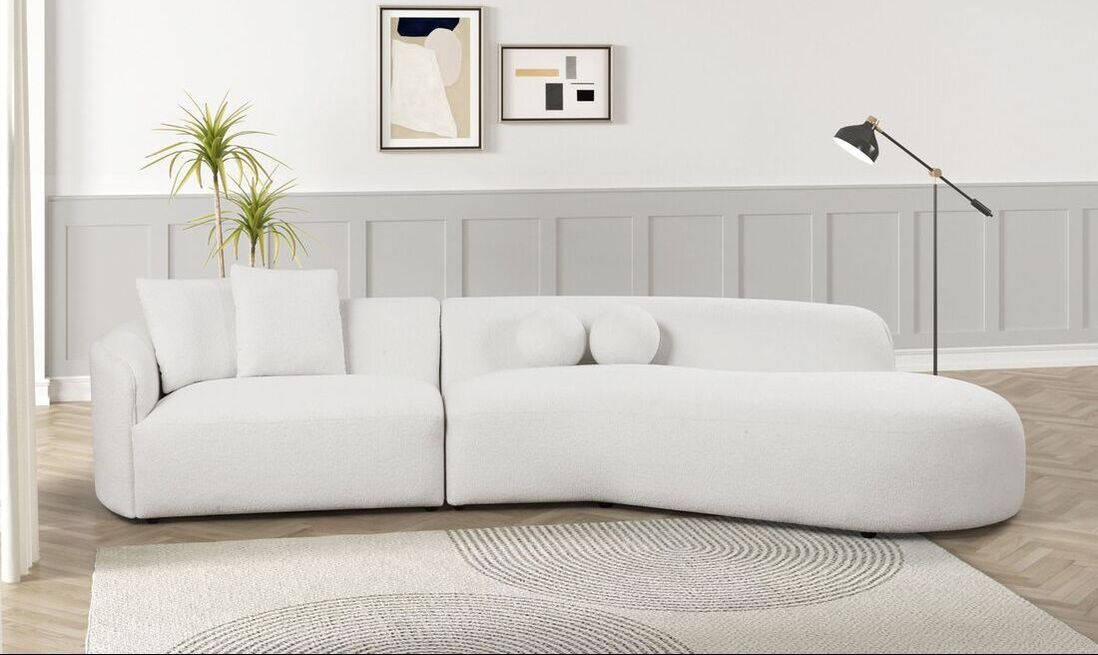 MIA Sectional — Extra-Deep Chaise, 2 Colors