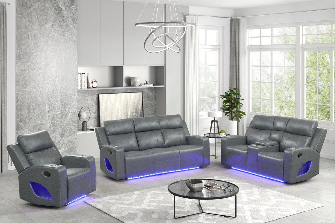 Pinnacle 3PC Reclining Set
