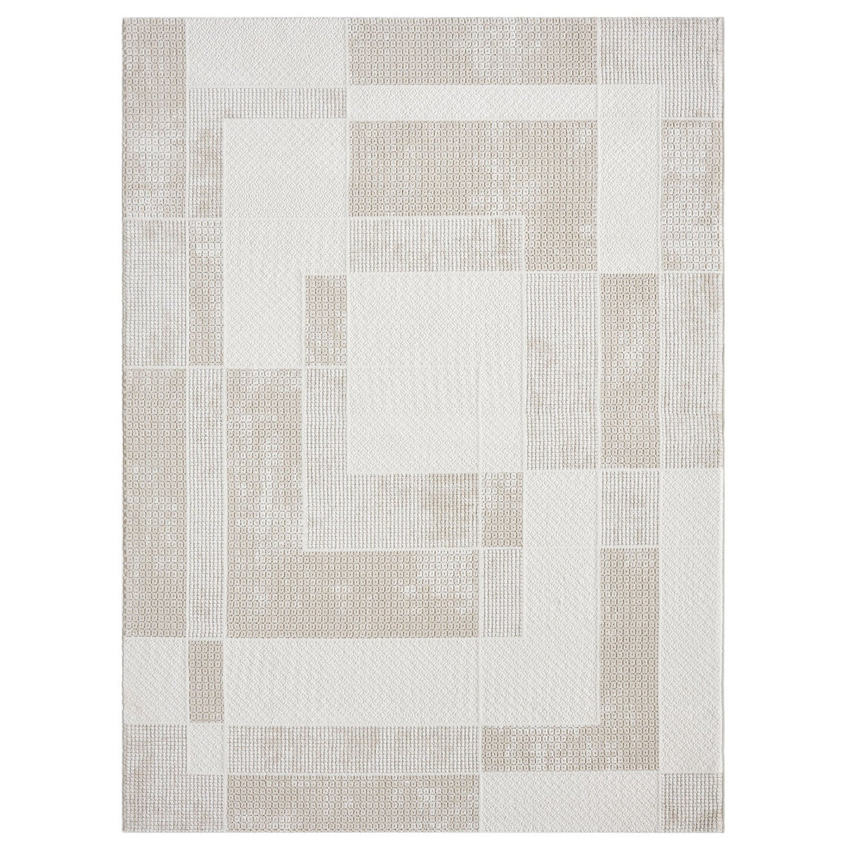 Rubix 894 Latte 5x7 Area Rug