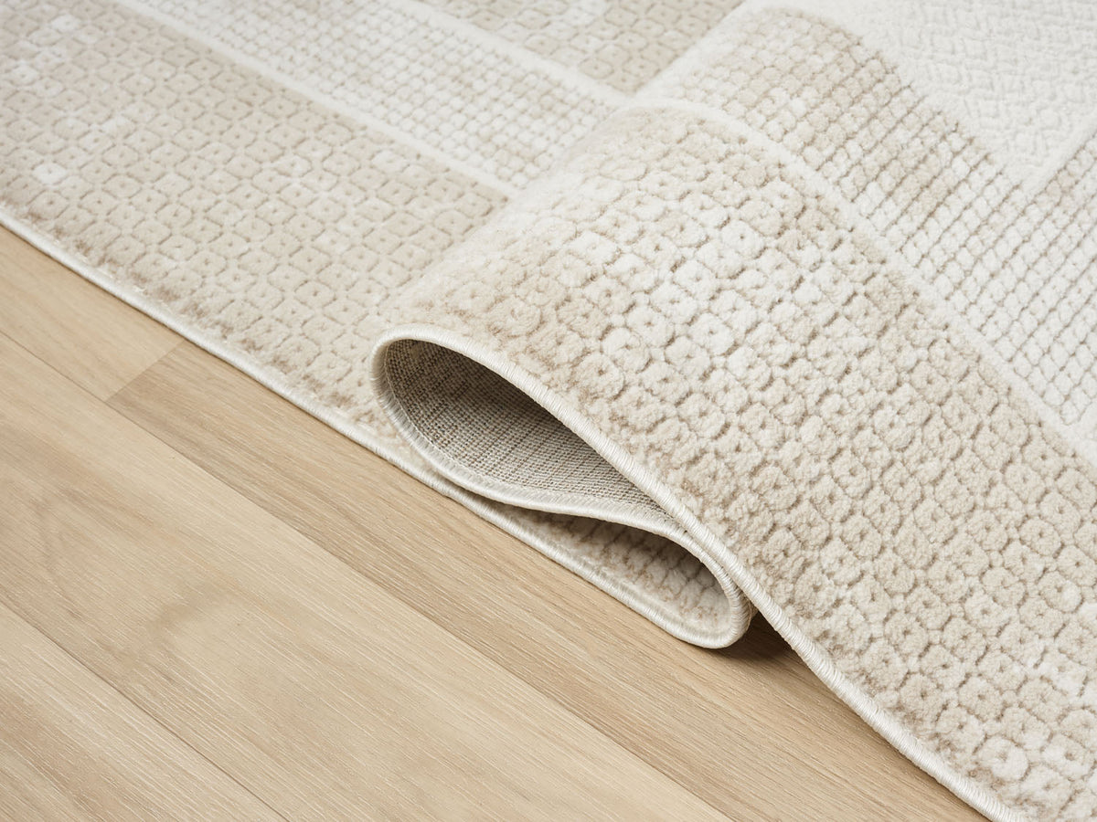 Rubix 894 Latte 5x7 Area Rug