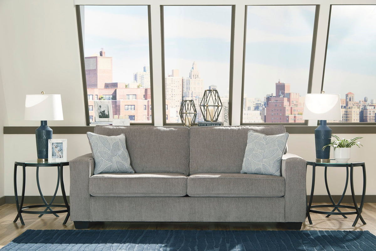 Ashley 8721439 Queen Sleeper Sofa — Memory Foam Mattress Included