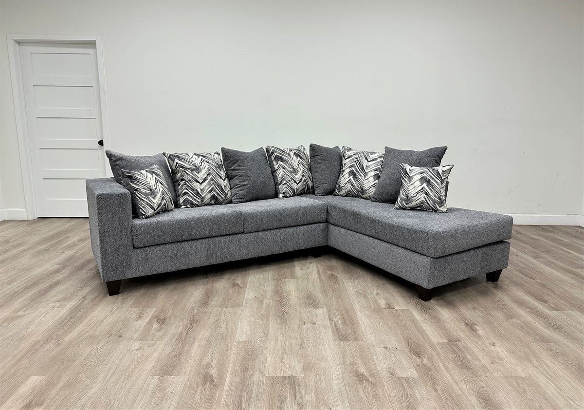 110 Sectional — Chaise Design, 9 Colors