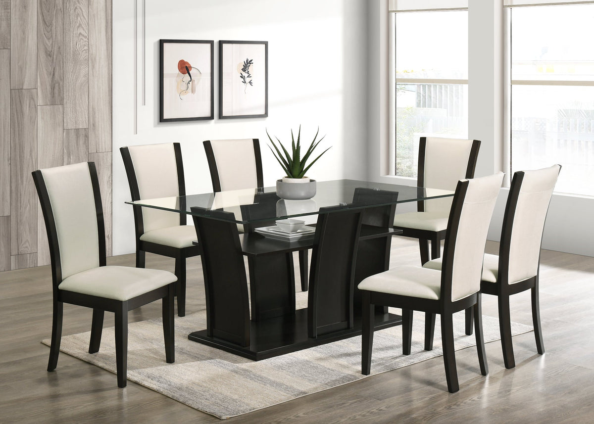 Florida Dining Table & 6 Chair Set — 3 Color Options