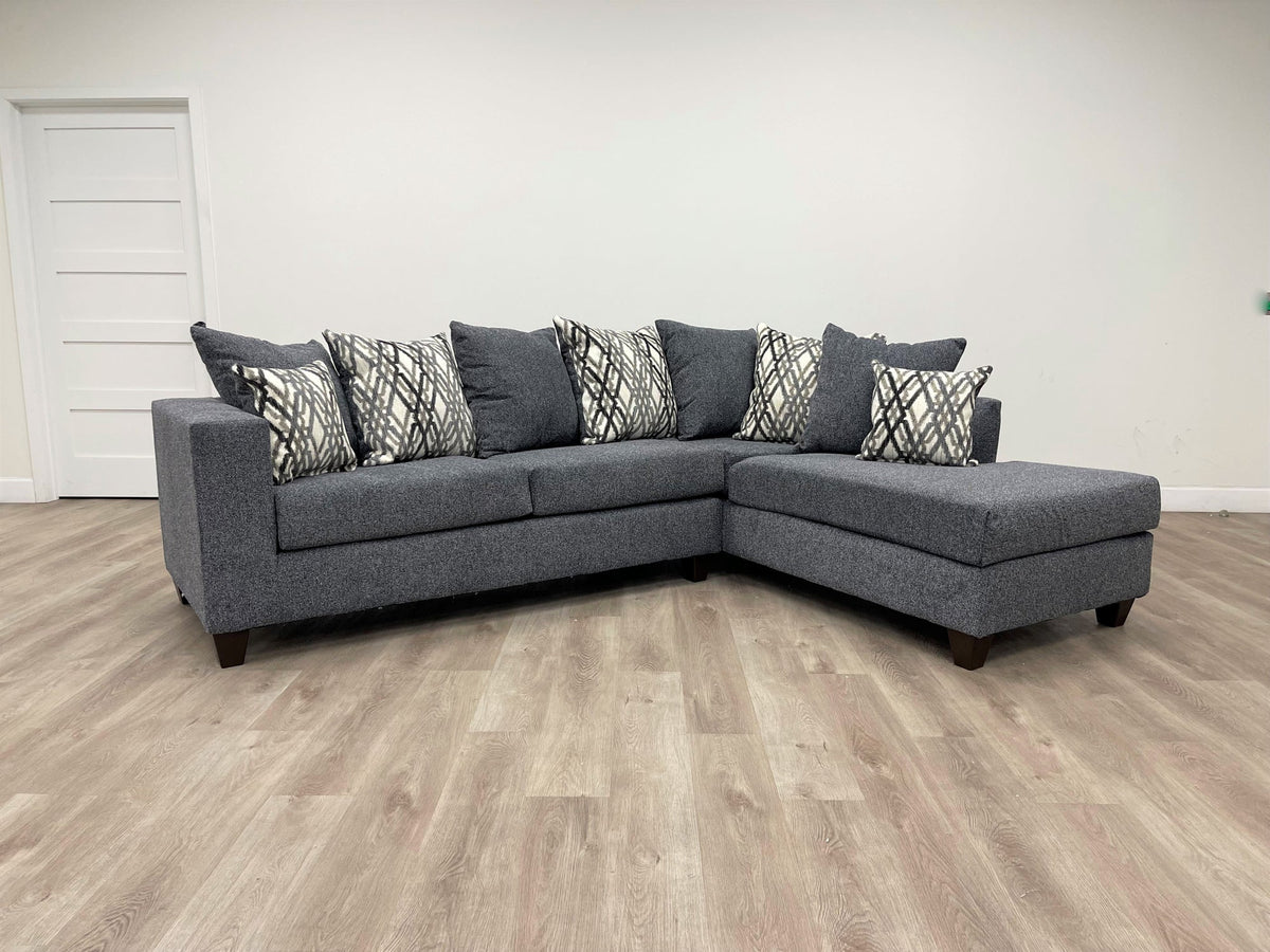 110 Sectional — Chaise Design, 9 Colors