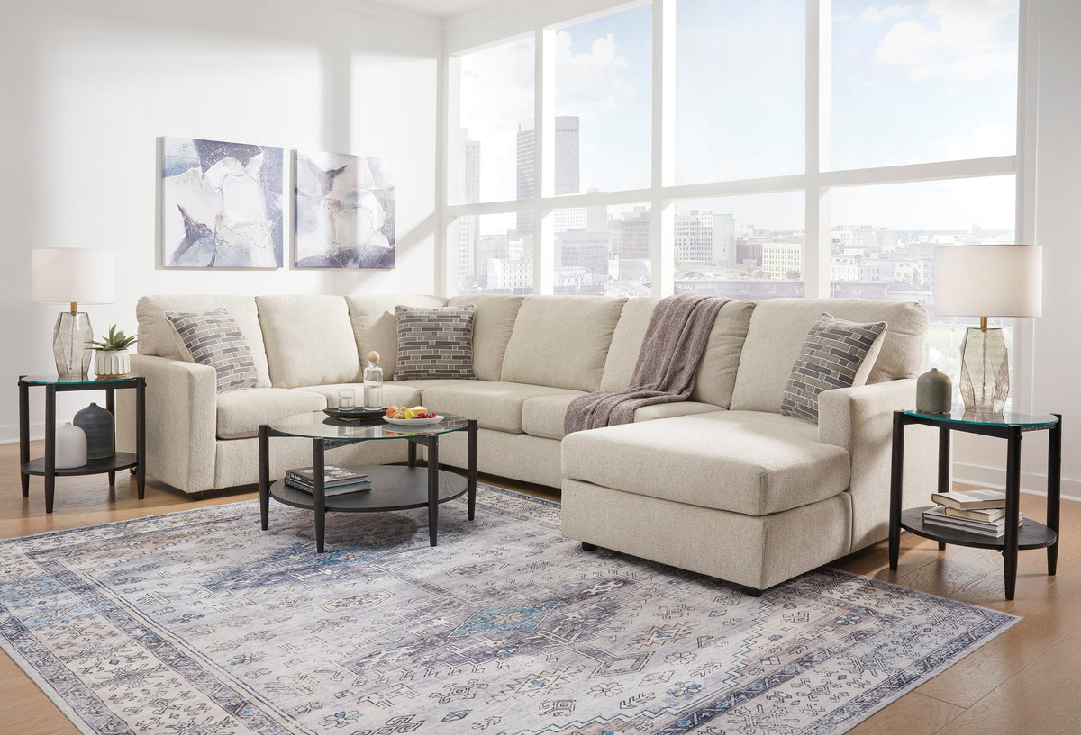 Ashley 290-04 Sectional — Corner Chaise Design