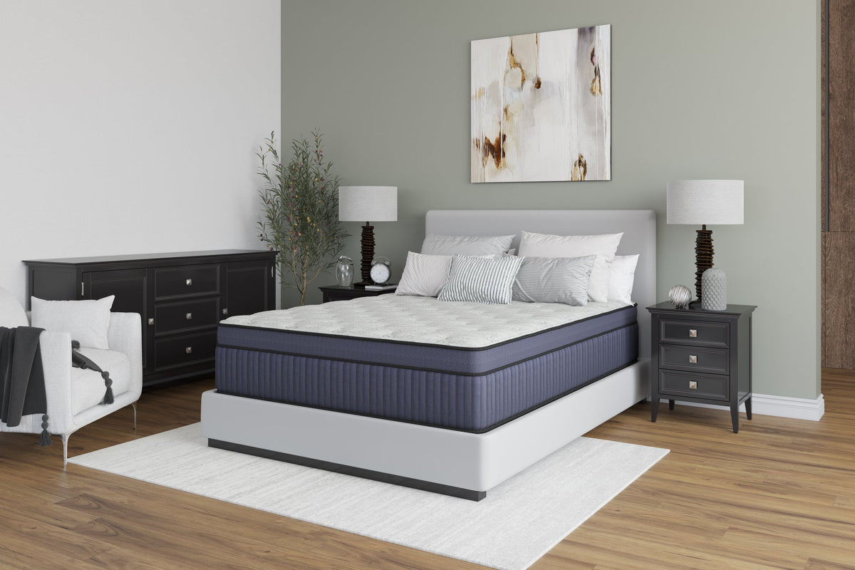 President 14" Euro Top Hybrid Mattress — 960 Active Edge+ Pocket Coils