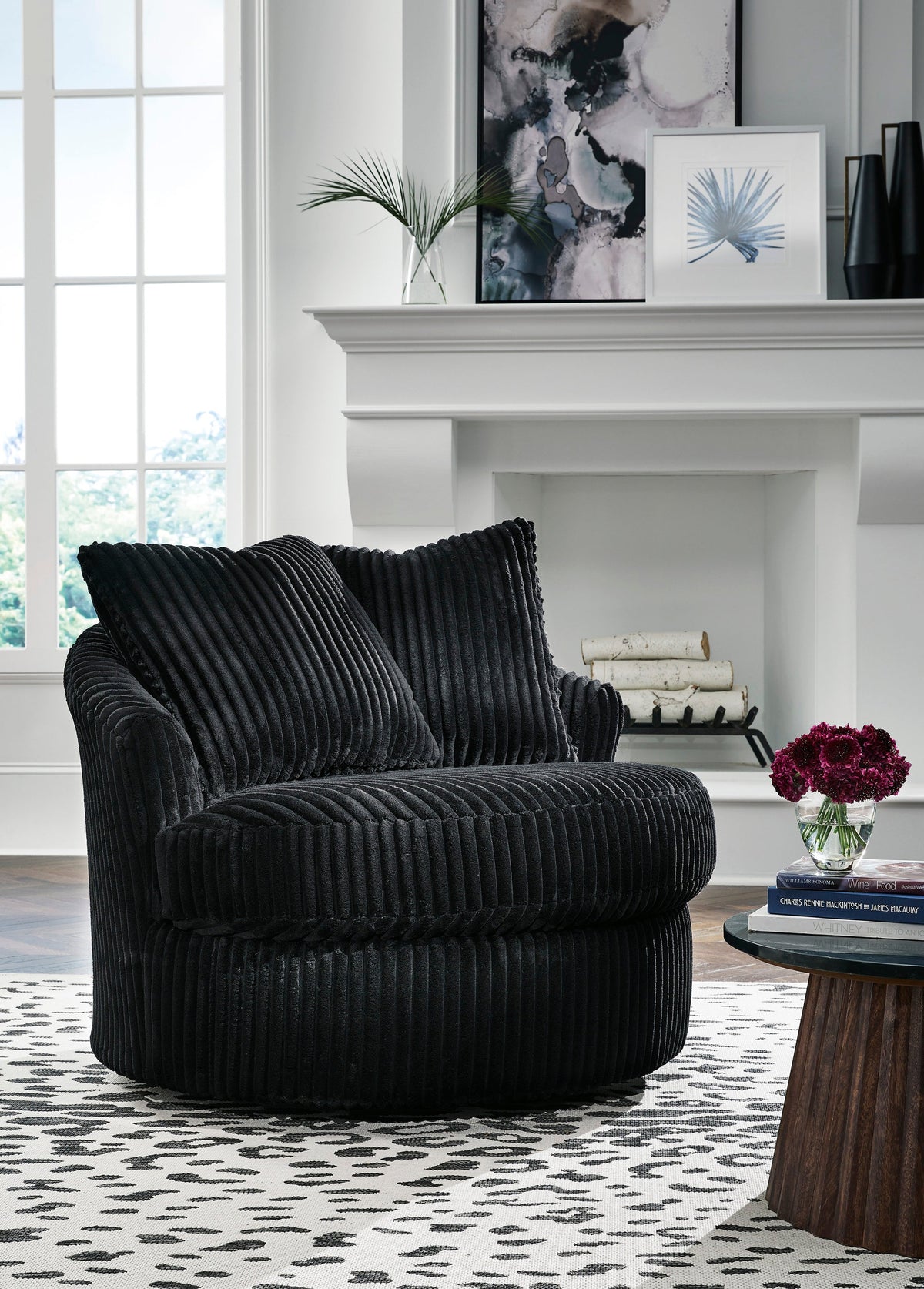 Ashley A3000725 Swivel Chair — Oversized Accent Seating