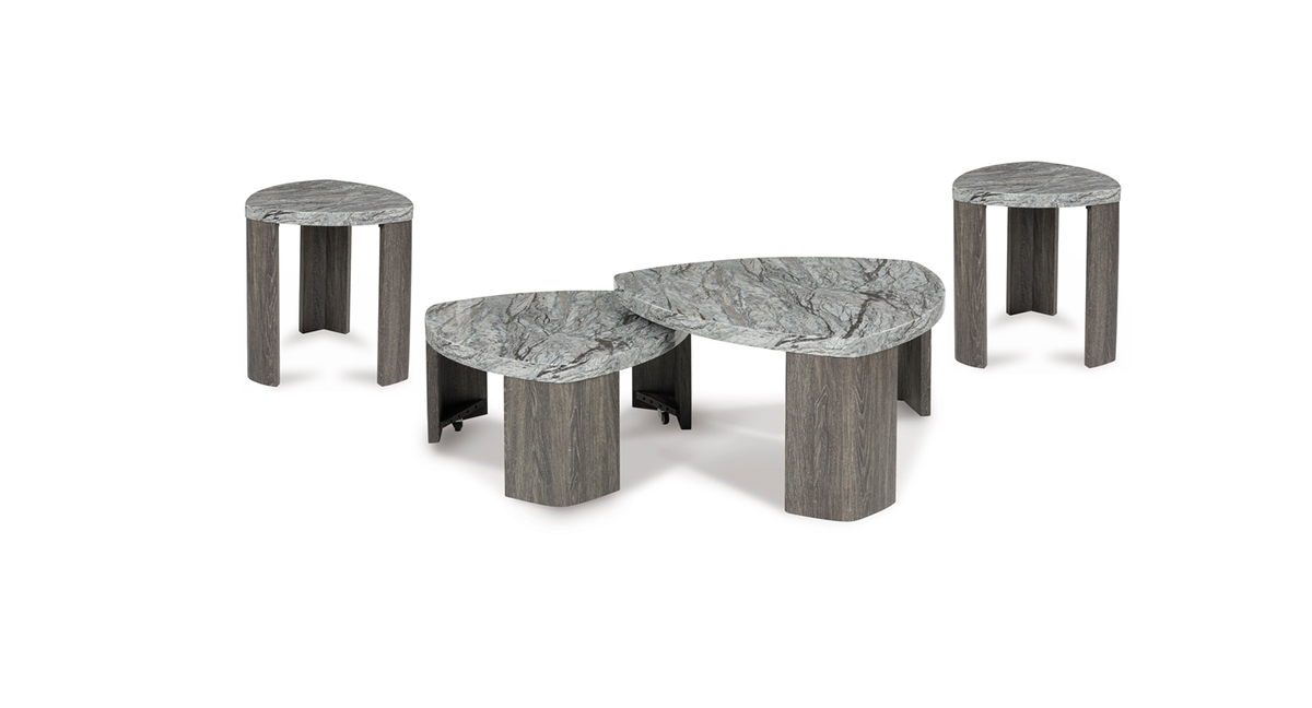Ashley T600 Occasional Table Set — Extendable Cocktail Table