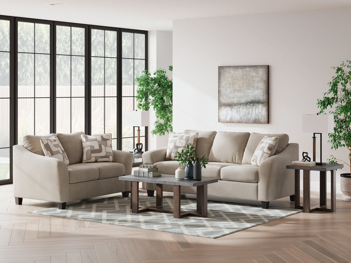 Ashley 598-03 Sofa & Loveseat Set — 92" Sofa & 68" Loveseat