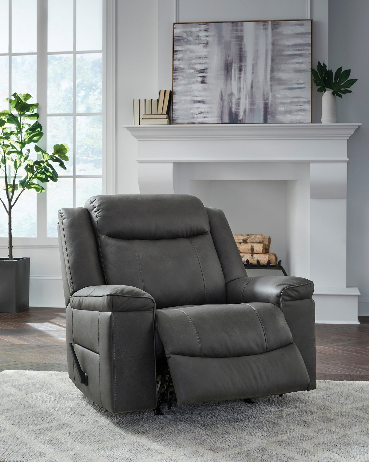 Ashley 6530725 Oversized Rocker Recliner — Rated for 400 lbs