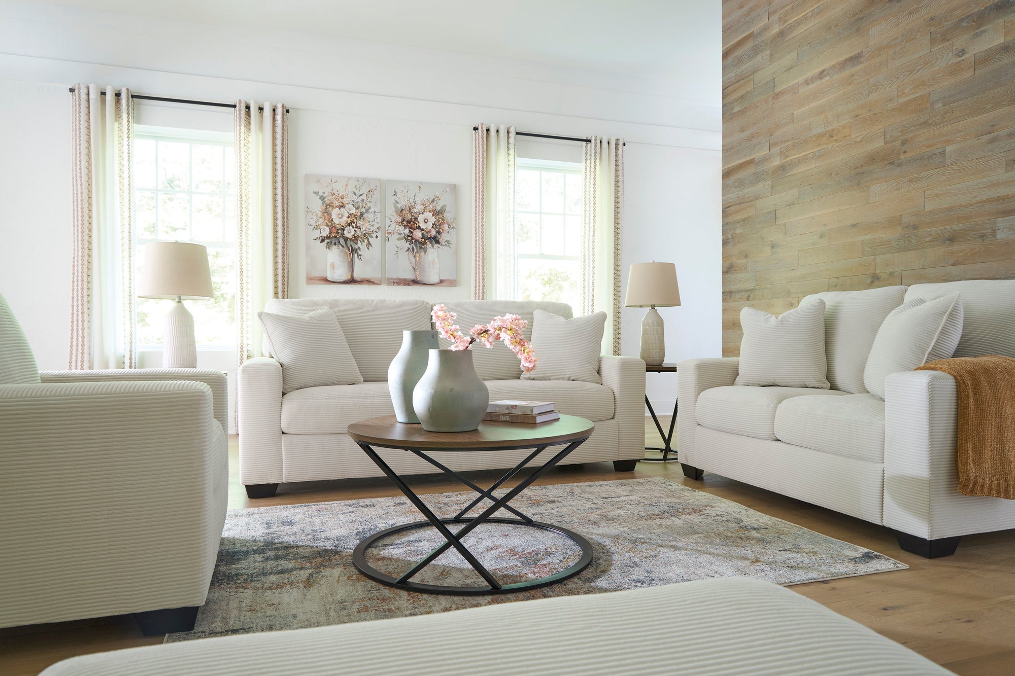 Ashley 320-06 Sofa & Loveseat Set