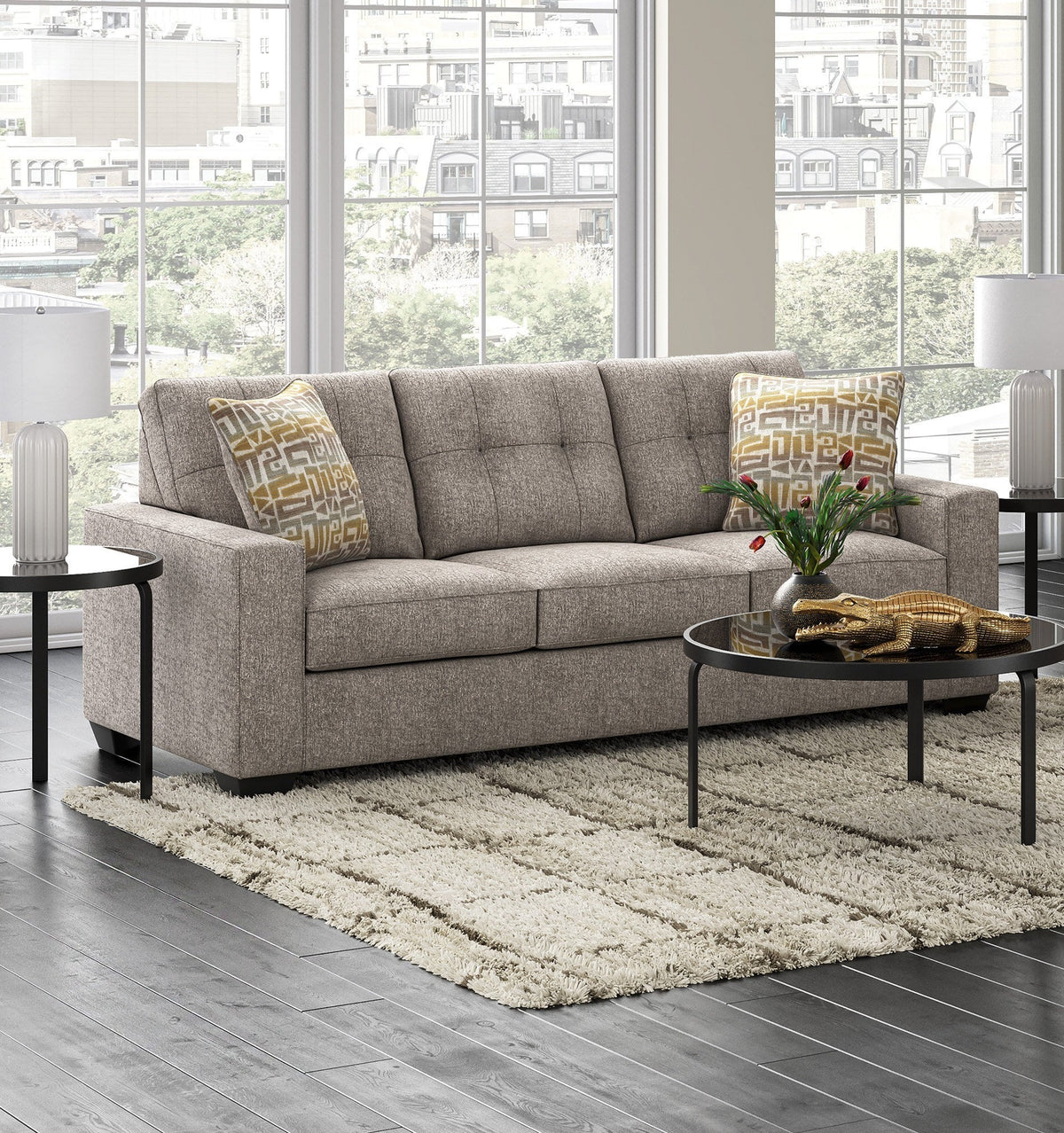 Ashley 2920439 Queen Sleeper Sofa — Pull-Out Queen Bed