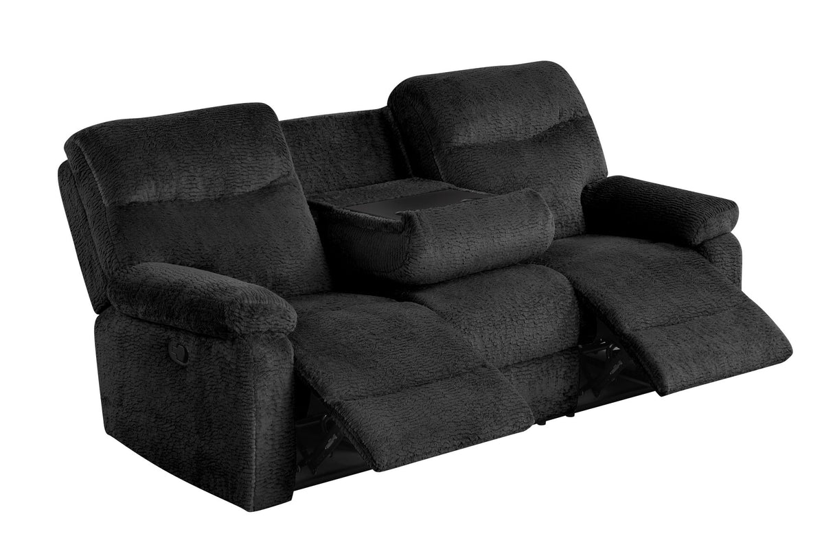 Bravo22 3PC Reclining Set — Drop-Down Table with Cupholders