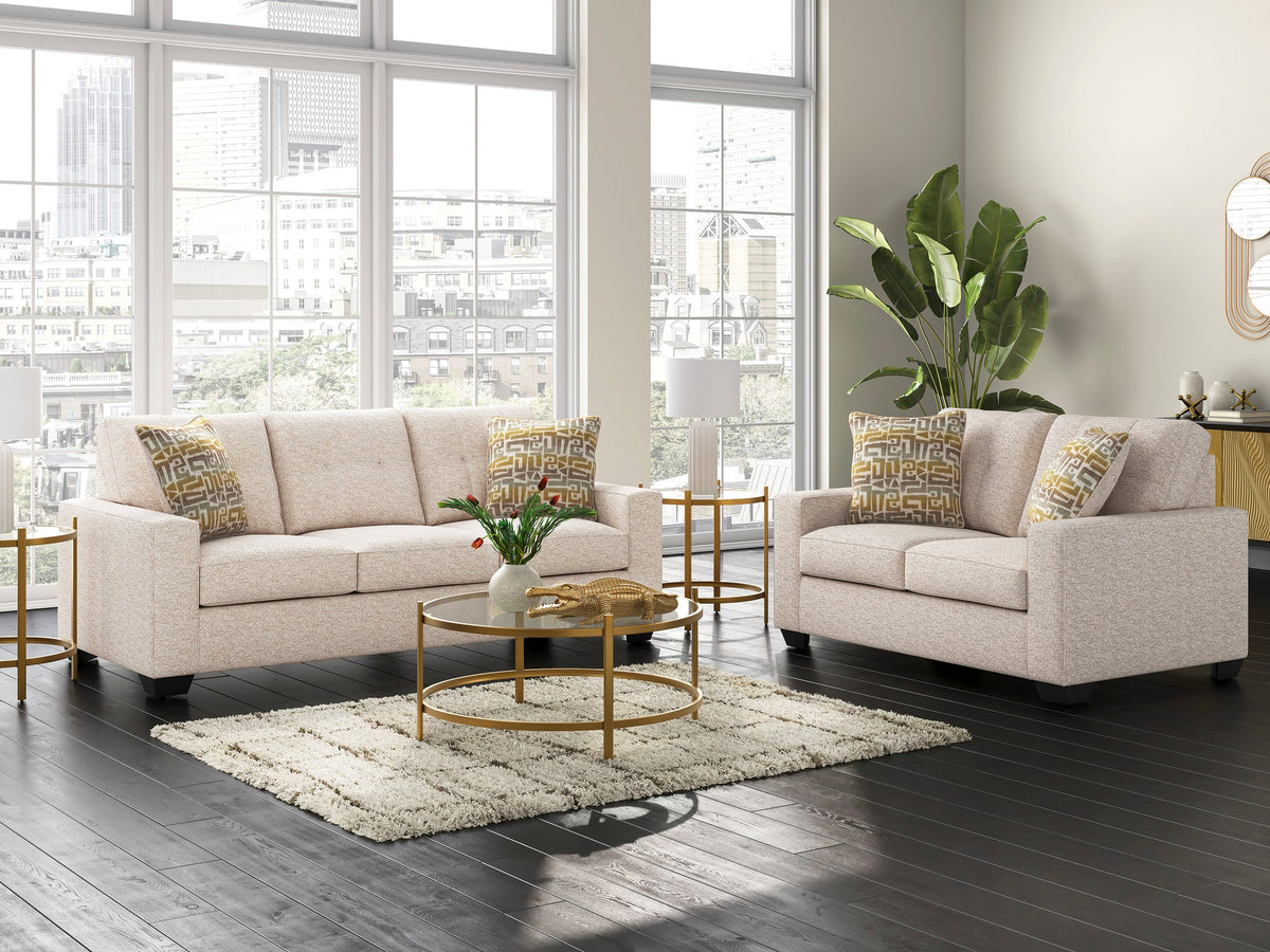 Ashley 292-03 Sofa & Loveseat — Accent Pillows Included