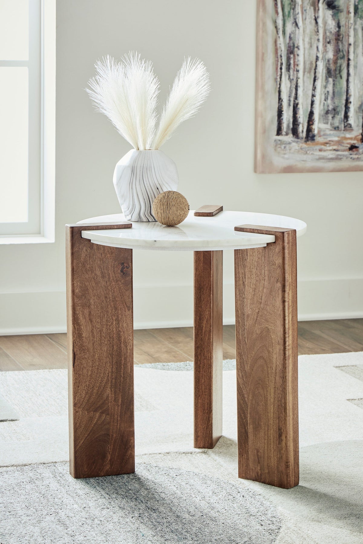 Ashley T652-6 End Table — 22" Square Top