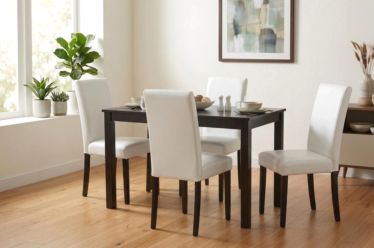 D700 Dining Set — Table & 4 Chairs