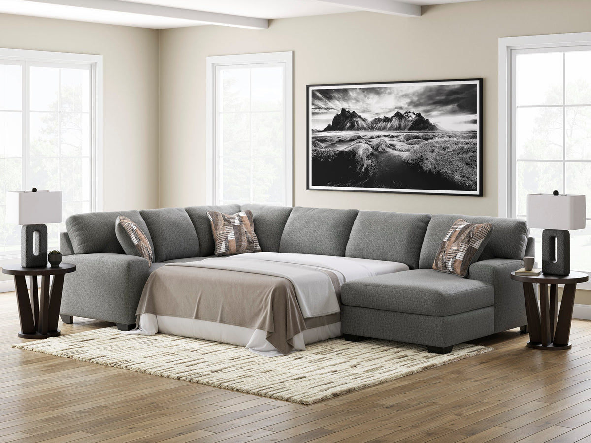 Ashley 484 3PC Sectional — Optional Full-Size Sleeper