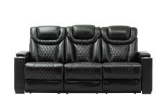 Echo - 3pc Power/Power Living Room Set (Black)