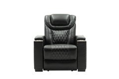 Echo - 3pc Power/Power Living Room Set (Black)