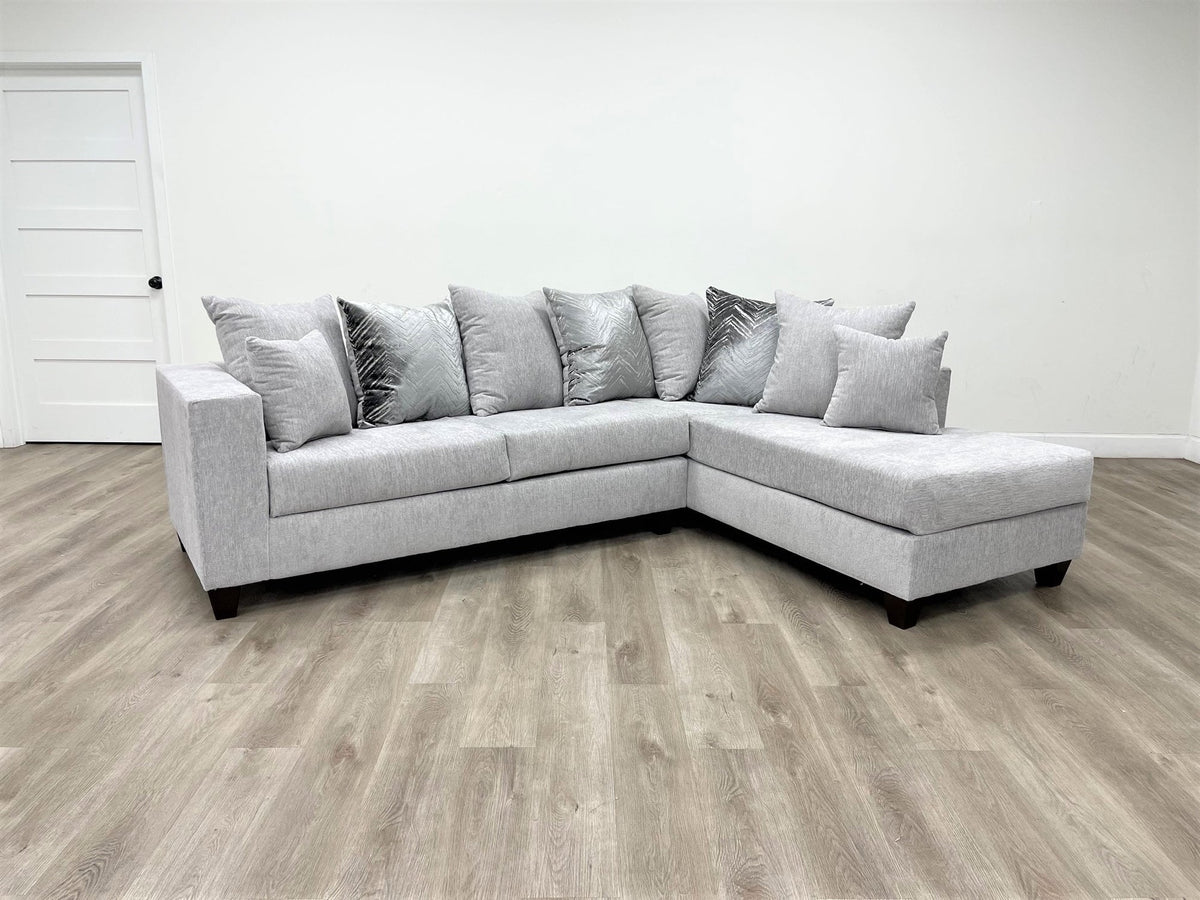 110 Sectional — Chaise Design, 9 Colors