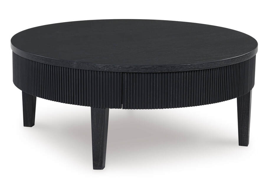 Ashley T551-8 Cocktail Table — 42" Square Design