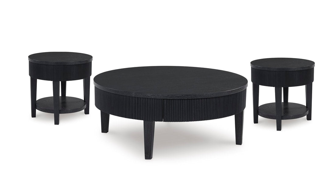 Ashley T551 Occasional Table Set — Cocktail & End Tables