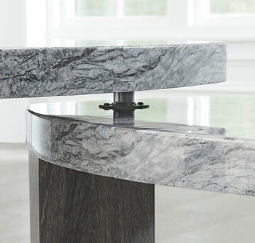 Ashley T600-0 Stacked Cocktail Table — Extends to 60"