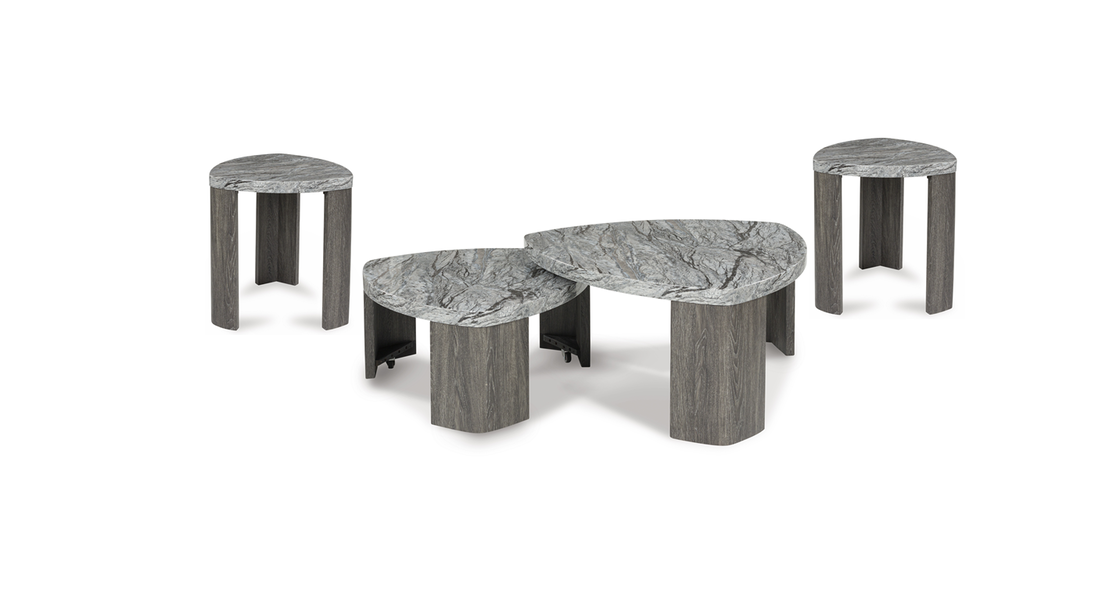 Ashley T600 Occasional Table Set — Extendable Cocktail Table
