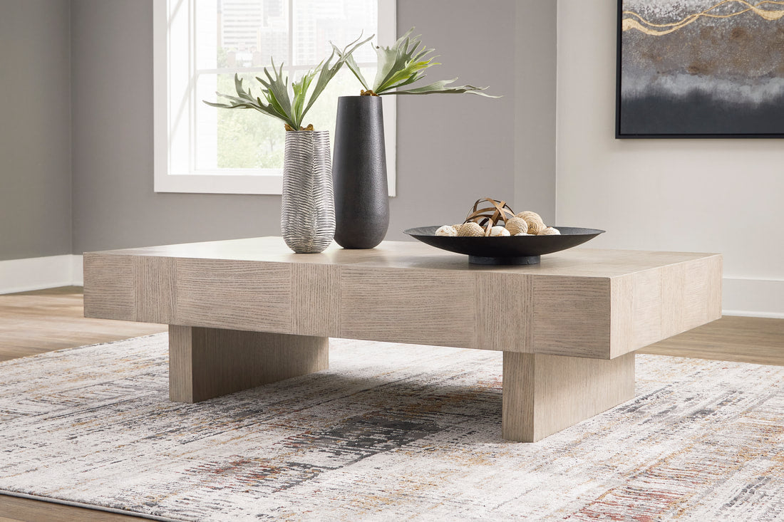 Ashley T922-1 Cocktail Table — 60" Wide Design