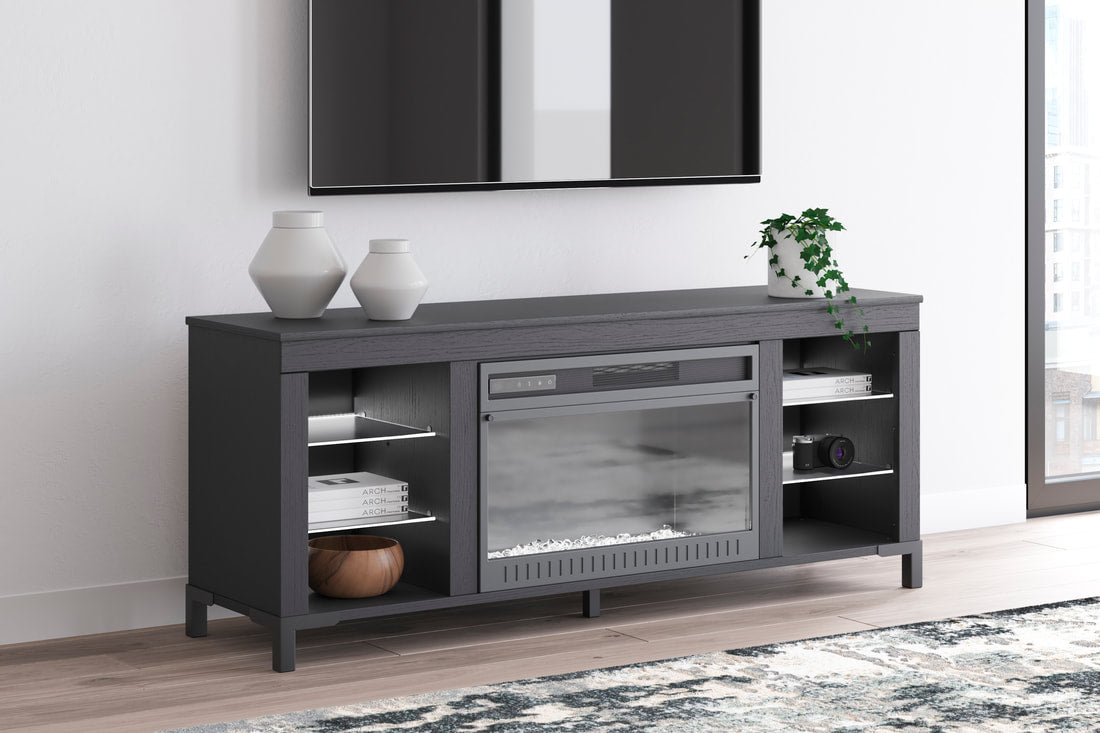 W2721-168 59" Fireplace TV Stand — Color-Changing LED Lights