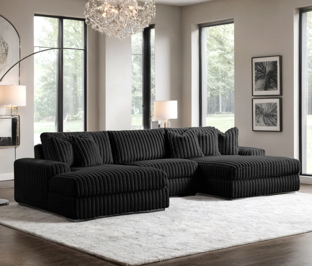 XL Sunday2 3PC Sectional — Oversized 142" Design