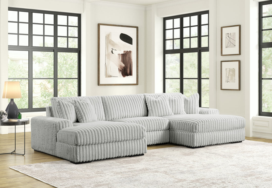 XL Sunday2 3PC Sectional — Oversized 142" Design
