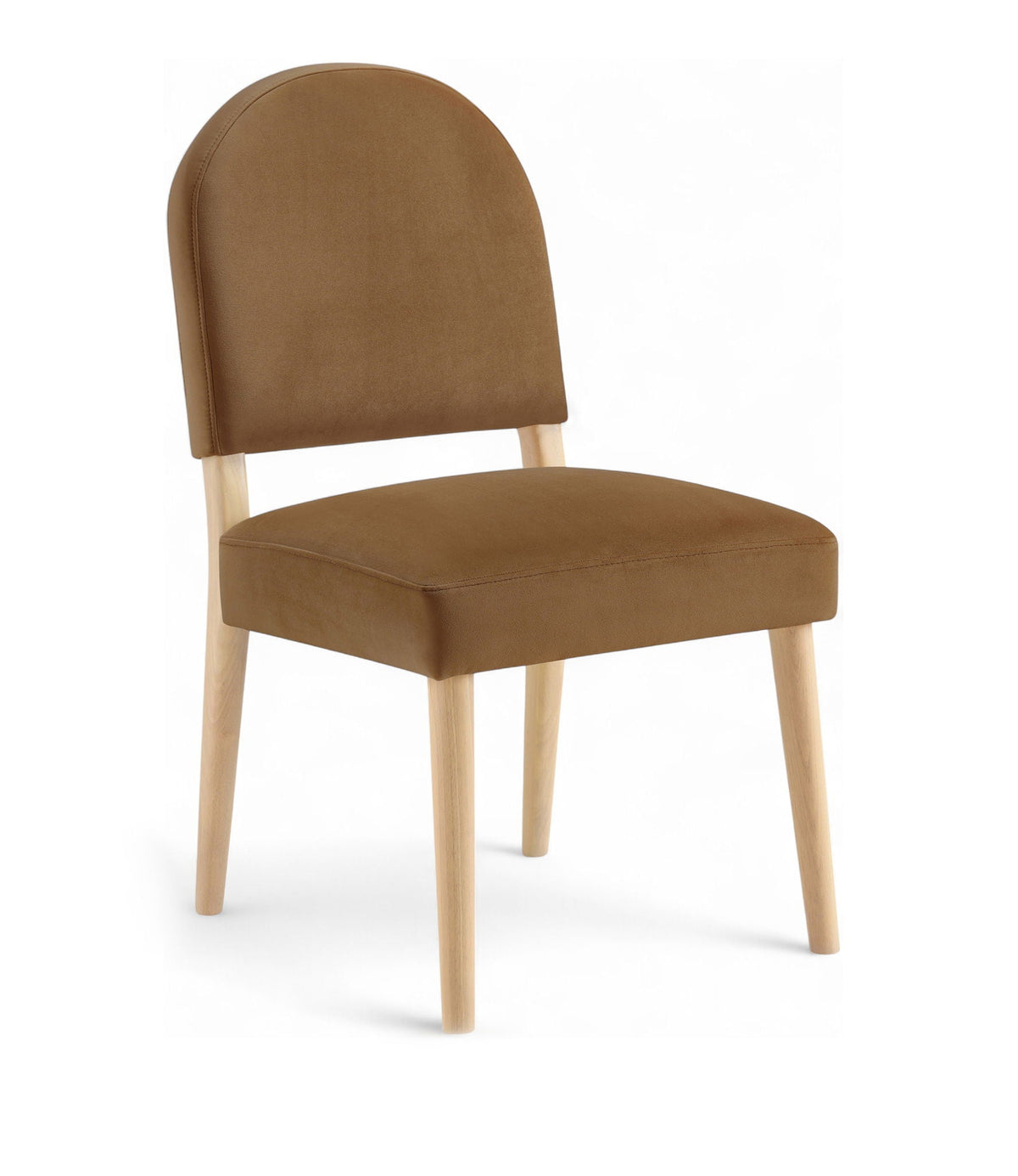 Varinelle - Velvet Dining Chair (Set of 2) - Saddle
