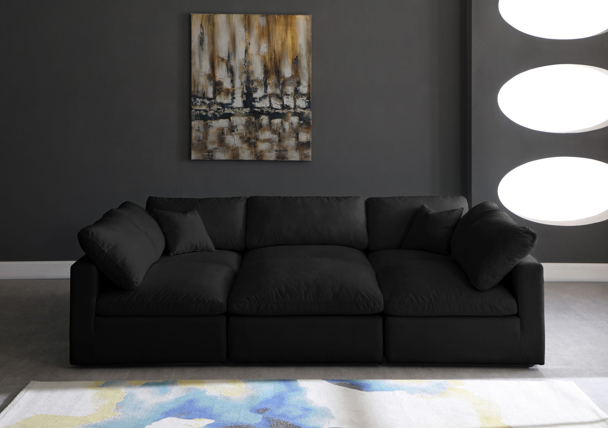 Plush - 6 Piece Modular Sectional