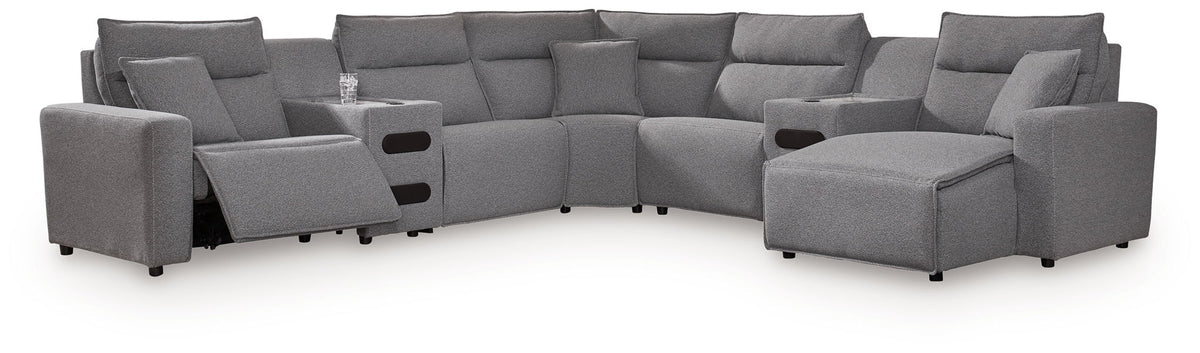 Modmax II 7-Piece Reclining Modular Sectional — view 28