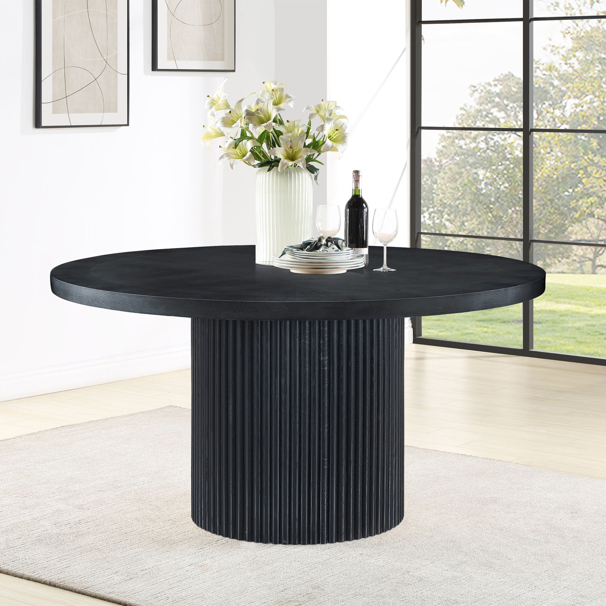 Belinda - Oak Veneer Table
