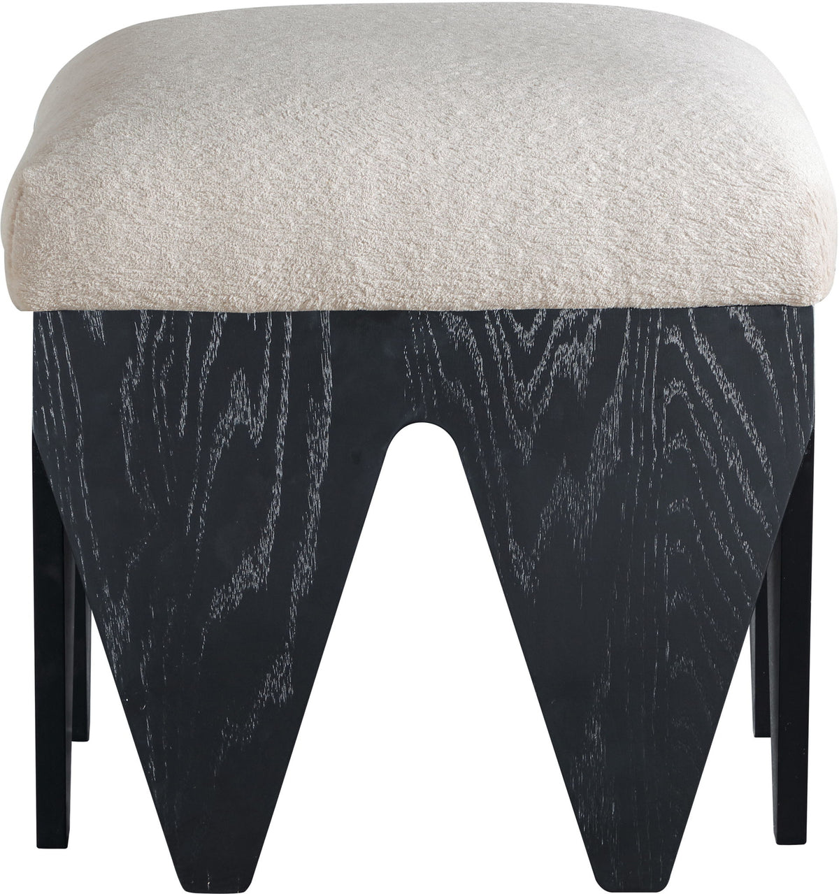 Altair - Fabric Bench - Black Base