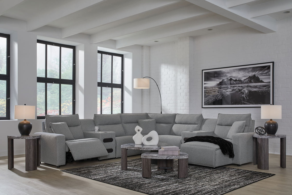 Modmax II 7-Piece Reclining Modular Sectional — view 30