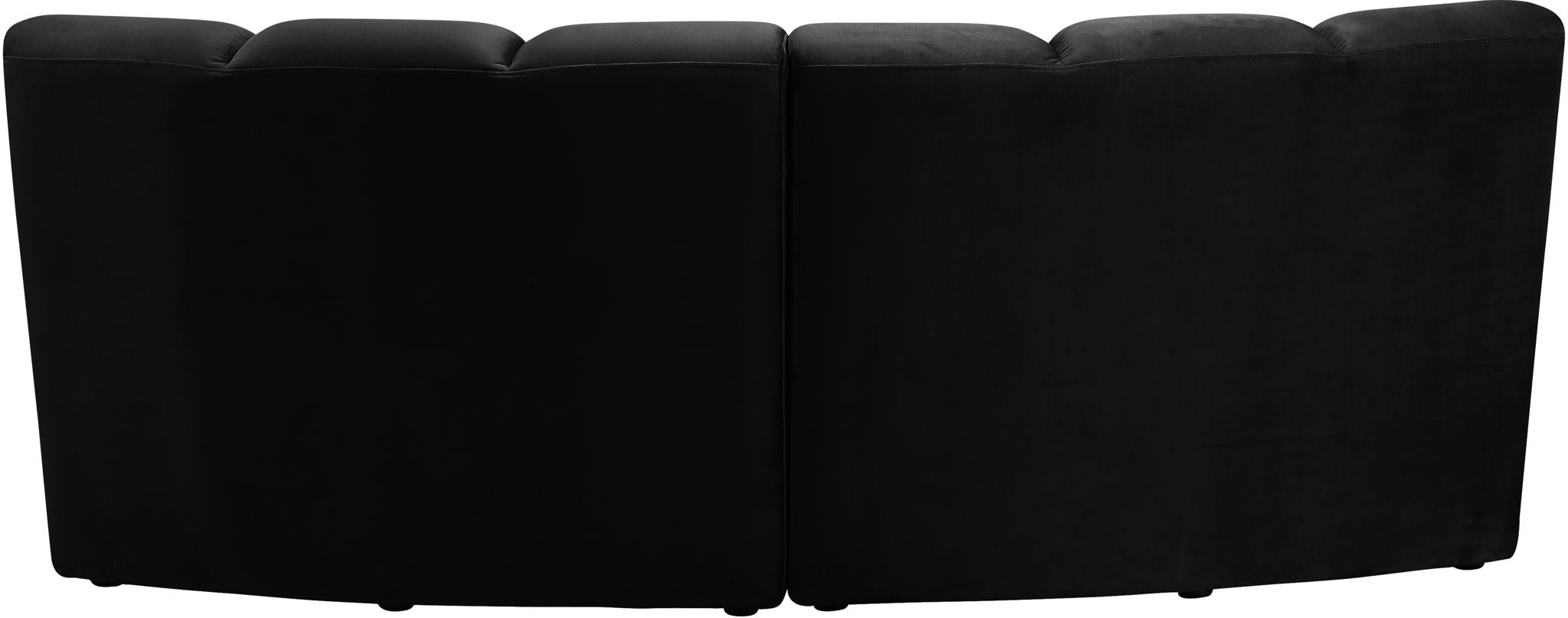 Infinity - 2 Piece Velvet Modular Sectional