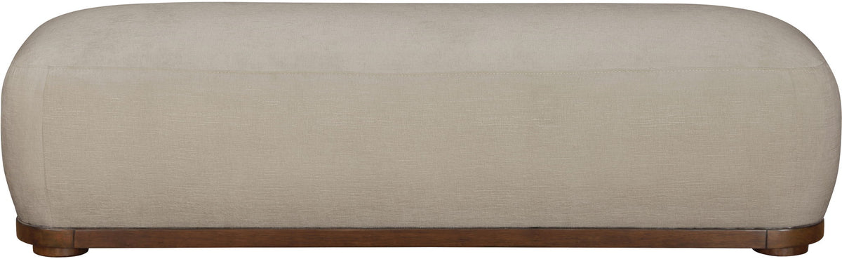 Calum - Bench with Dark Brown Frame