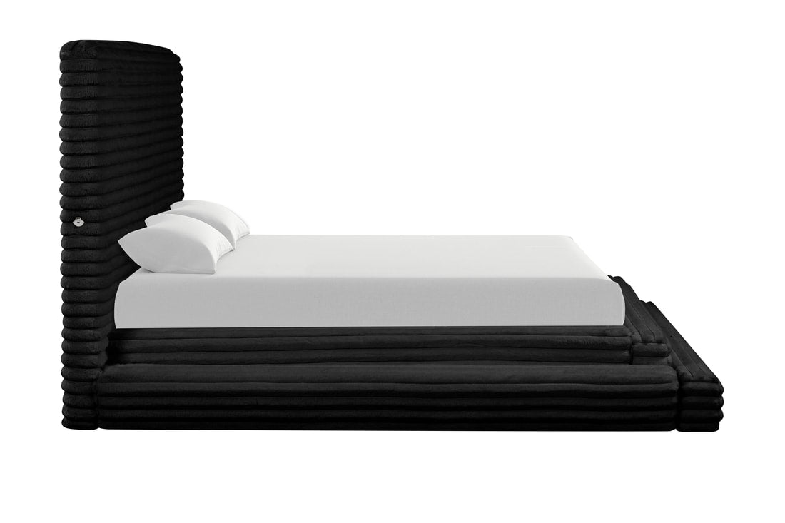 Mariah Platform Bed — USB-C/A Charging & 60" Headboard