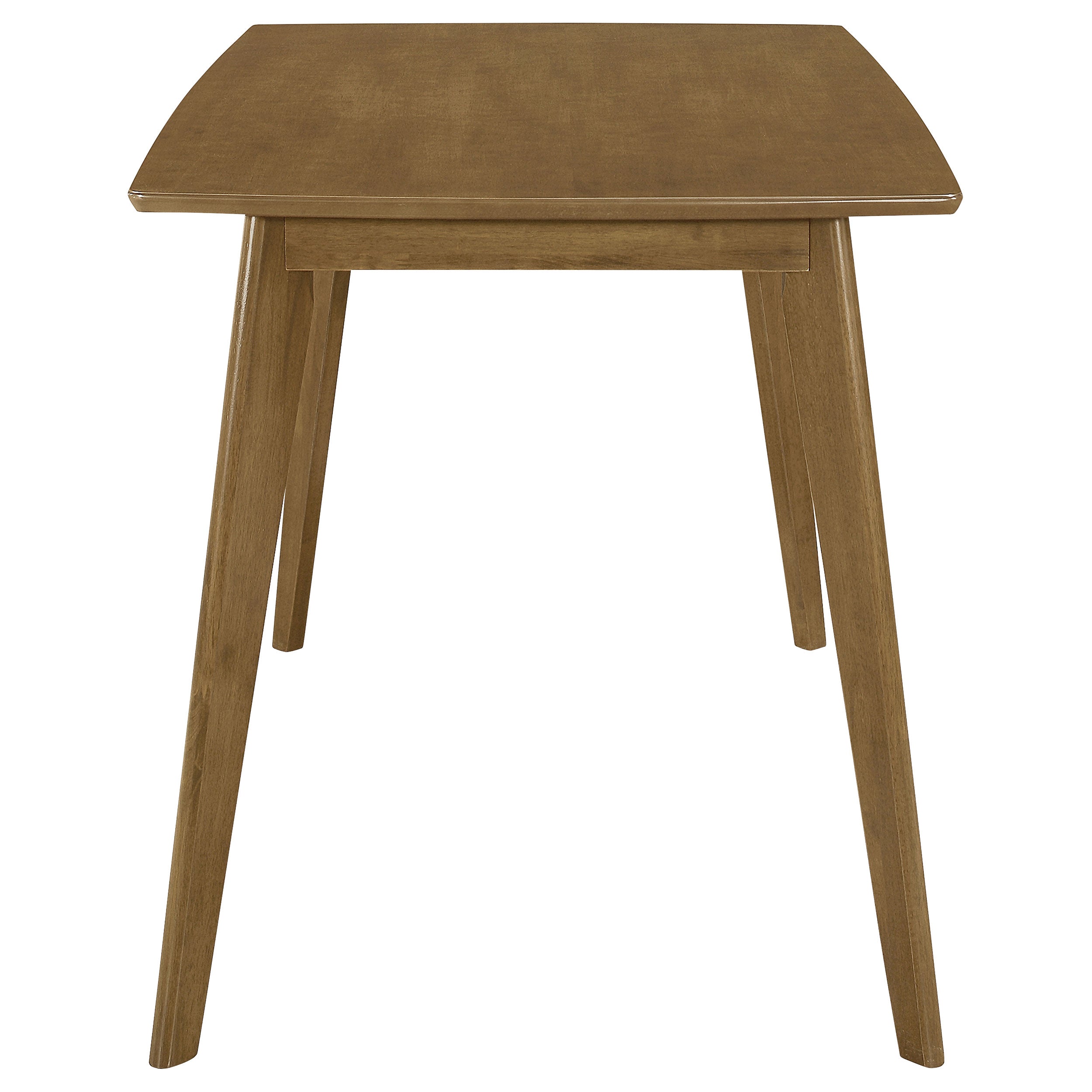 Kersey  Rectangular Dining Set Chestnut and Tan