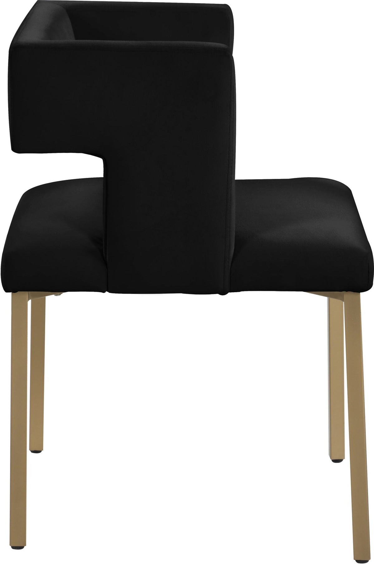 Caleb - Dining Chair (Set of 2) with Gold Legs